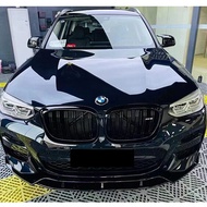 BMW G01 G02 X3 X4 M Performance Front Lip Bodykit 2018-2023 Grill Diffuser