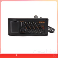 Amazthing EQ-7545PRO 4 Band Sound Pickup Acoustic Guitar Preamp Amplifier | 6.35mm Output