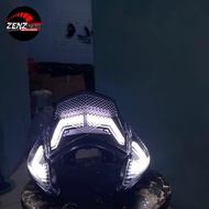 stoplamp lazy vario 125 old bohlam kzr