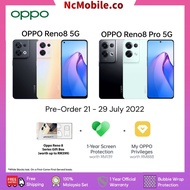 OPPO Reno 8 Pro 5G / Reno 8 5G | 12GB RAM 256GB ROM / 8GB RAM 256GB ROM