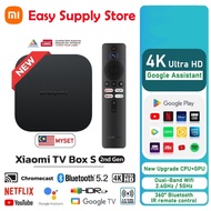 MYSET Xiaomi Mi TV Box S (2nd Gen) 4K Ultra HD Bluebooth 2GB 8GB Google TV Google Assistant Smart TV Box Global Version