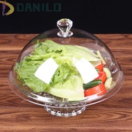 DANILO Sampling Tray Dustproof Transparent Creative Exhibition Food Food Preservation Round Dessert 