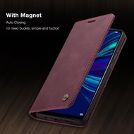 CaseMe Wallet Phone Case For Samsung A30 Magnetic 360 Retro Leather Credit Card Money Slot Back Cove