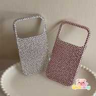Glitter Solid Color Rhinestone Case For Xiaomi Poco C85 C75 C71 C65 C61 C55 C51 C50 C40 F5 F4 F3 GT 