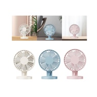 [Finevips1] Small USB Desktop Fan Cooling Fan Electric Table Fan Compact with 2 3inch Tall Personal Fan for Bedrooms Multipurpose