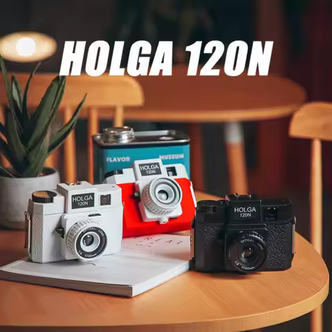 New Holga 120N Retro Point And Shoot Film Camera Lomo Manual Prime Film Camera Lomography Lomo Using