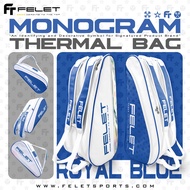 FELET MONOGRAM THERMAL BAG Badminton Racket Bag Backpack Racket Bag