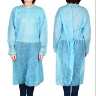 READY STOCK Disposable PP Nonwoven Isolation Surgical Gown.