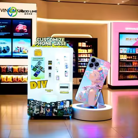 Digital Touch Screen Self-Service Phone Case Printing Vending Machine Intelligent Automatic Steel Ph