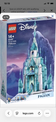 LEGO Disney Frozen The Ice Castle 43197