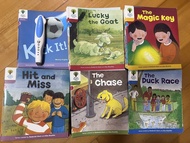 Oxford Reading Tree Lv 1-5 + phonics 自然拼讀 Lv 1-2 連點讀筆 ORT 英文故事書