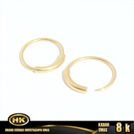 HK Mustika Gold - Anting Emas 8K - Tindik