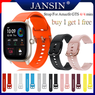 jansin 2 Pack Band for Amazfit GTS 4 mini smartwatch Silicone Strap Amazfit GTS 4 Replacment Bracele