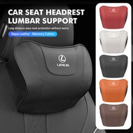 Automotive Pad Seat Car Headrest Memory Foam Neck Protector Pillow For Lexus ES350 IS250 IS460 IS220h IS300 LX570 UX250h ES GS