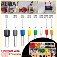 ALMA 300/400/700PCS Crimp Terminals Durable E4012 E2512 E6012 E1510 Boxed Insulated Terminator