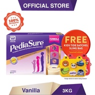 Pediasure OHT Vanilla 3kg FOC🎁 Kids Tide Satchel Sling Bag