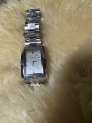 Kenneth Cole Reaction Silver Tone Silver Dial Men’s 30mm Watch Date @ 6  KC3707錶，正常功能，錶圍20公分