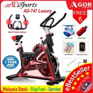 Bicycle Exercise Bike Indoor Cycling Exercise + FREE Gifts ADSports AD-747 Gym F