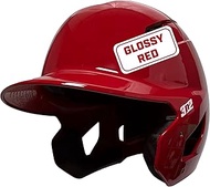 3N2 Pro Clutch Baseball Helmet - Ventilated High-Impact Shell, Moisture-Wicking Padding - Glossy