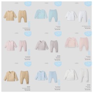 NOUS SS25 - NOUS baby long straight set for babies from birth to 2 years old - 51A - 0M 3M 6M 9M - F