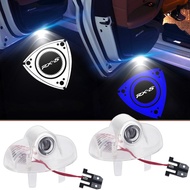 Car Door Light RX8 Logo Projector Ghost Shadow Welcome Light For Mazda RX-8 CX-9 A8 8 Badge Warning 