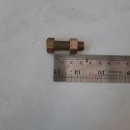 Yellow bolt nut 8 x 30 mm