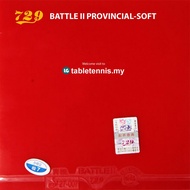 Friendship 729 Battle II Soft Provincial Version Sticky Elastic Table Tennis Rubber Getah Ping Pong