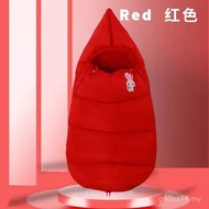 Baby Sleeping Bag Thickened Baby Sleeping Bag Plus Velvet Children's Anti-Kick Quilt Handy Tool Newb