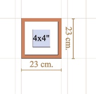 กรอบรูปแบบใส  (ไม้สักพม่า) by SKILLED