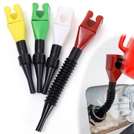 Plastic Car Motorcycle Refueling Telescopic Funnel / Gasoline Engine Oil Funnels Filter Transfer Tool Oil Replenish Accessories