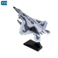 F-22 Raptor Stealth Fighter Jet Diecast Model Alloy USAF 5th Gen Aircraft Collectible  USA Fighter J