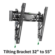 [LIMITED TIME SALE] TV/FIXED N TILTING BRACKET [17 - 55 inches] Installation Available!