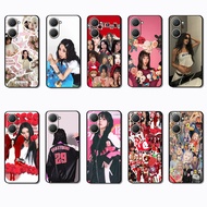 Soft black phone case for Vivo Y03 Y30T Y18 Y18S Y18E T3 Z9 lite Y37M Chaeyoung caseg