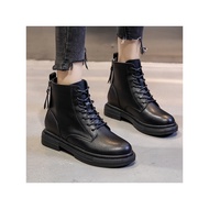 K-J Meisee Birds（MEISINIAO） Women's Shoes Dr. Martens Boots Female Boots Autumn and Winter New British Style Ankle Boots