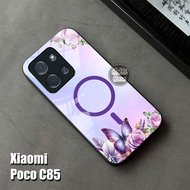 Case poco C85 - Softcase Glass Kaca poco C85 - Casing hp poco C85 - Silicone poco C85 - Xiaomi Case 