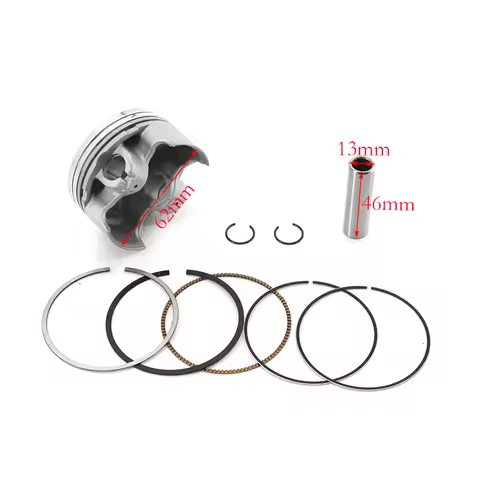 62mm Piston Rings Kit For Yinxiang YX160 170 160cc 170cc Cylinder engine Horizontal Engine Dirt Pit 