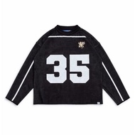 WP Company - Knitwear BOXY NOIER Football Knit Unisex Sweater / Men's & Women's Knitted Sweater Knit