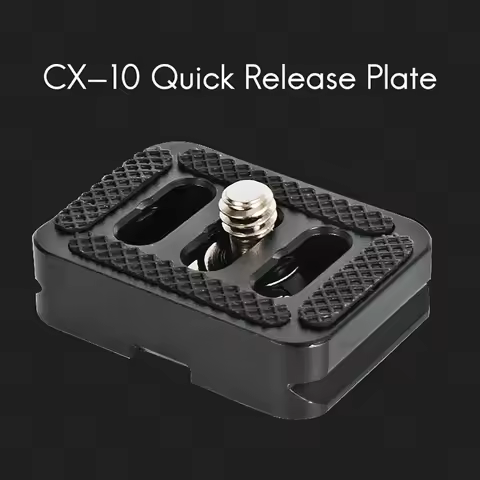 Quick Release Plate for Sirui Tripod with C-10,C-10X,E-10,E-20 Ball Heads and for 3T-35R/T005 Series