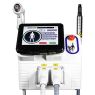 2 in 1 pico laser Nd yag titanium 808 hair removal diode laser machine ice 808 hair removal beauty e