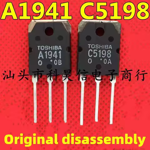 5/10pairs Genuine Original disassembly 2SA1941 2SC5198 A1941 C5198 Japan Amplifier Transistor