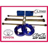 4x4 LIFT UP KIT 2 inci ABSORBER SPACER 25mm REAR BLOCK U BOLT HILUX VIGO DMAX TRITON RANGER T6 7 NAVARA lift 3"