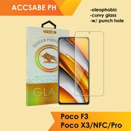 [Poco F3 X3 NFC Pro] TMAX Tempered Glass with Camera Punch Hole