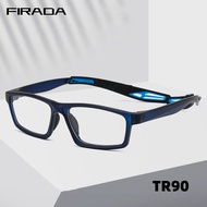 แฟชั่นจักรยานแว่นตากีฬาวินเทจตาราง TR90บาสเกตบอลสายตาแว่นตาใบสั่งยากรอบแก้วผู้ชาย12-1219