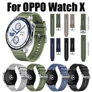 Silicone Strap For OPPO Watch X Strap Sport Bracelet for OPPO WatchX Watch Band Accessories