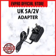 EVPAD TVBox Power Adapter Malaysia plug suitable for all type of EVPAD TVBOX..