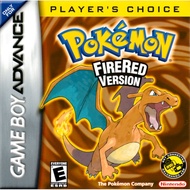 Pokemon Fire Red Cartridge (GBA)