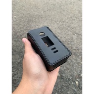 HITAM Leather Sleeve Case Synthetic Plain Basic Dotbox Black