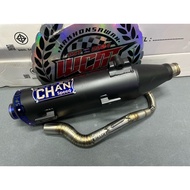 ท่อGiorno+125 Chan speed ผ่าหมก (มี มอก.คอเลส/คอไทเทเนีนมแท้)