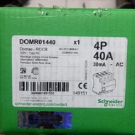 Promo ELCB SCHNEIDER DOMAE 40A 4phase 300ma/30MA 40a 4phase ELCB 4 phase 40A Discount