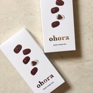 NEW Ohora Tartan Bustier Semicure Gel Nail Art Sticker Nail Art Sticker Nail Sticker